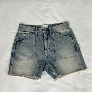 Current/Elliott Women’s 26 The Goldmine Dream Water Shorts Denim